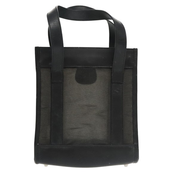 GUCCI Hand Bag Leather Black 000 2058 0500 5 Auth 97473 - Picture 2 of 16